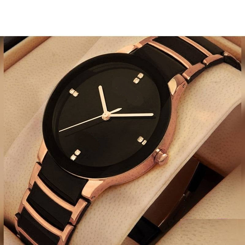 High Quality Men's Watches Stainless Steel Waterproof Watch for Man women
