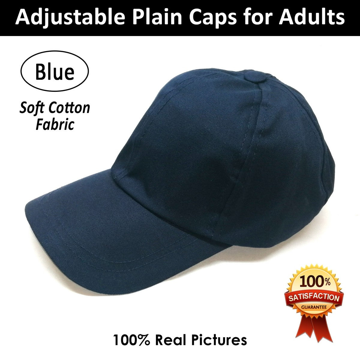 Unisex Casual Hat Men Caps with Adjustable Strap and Buckle Sunlight Protection Sun Hats for Summer P Caps with Curved Visor on Front Visor P Cap for Boys, Sports Cap