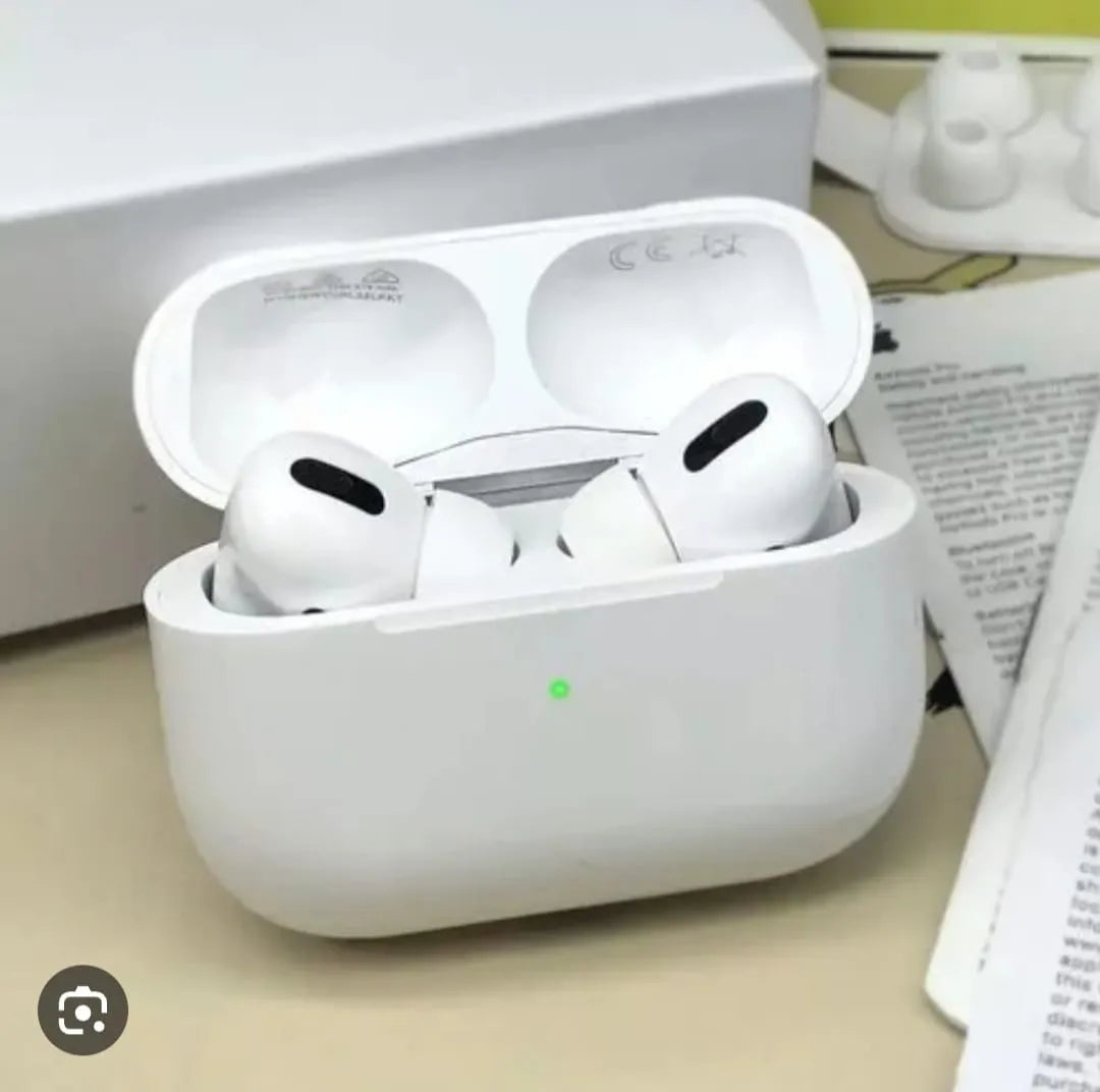 Airpods Air Pro 3rd Gen TWS (True Wireless Stereo) Bluetooth Handsfree Earbuds Dual Earphones Headset Airbuds (Connect With All Bluetooth Devices).
