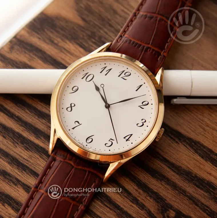 Brown leather Luxury Watch For Unisex Rs. 19