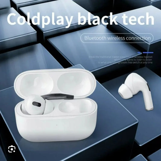 Airpods Air Pro 3rd Gen TWS (True Wireless Stereo) Bluetooth Handsfree Earbuds Dual Earphones Headset Airbuds (Connect With All Bluetooth Devices).