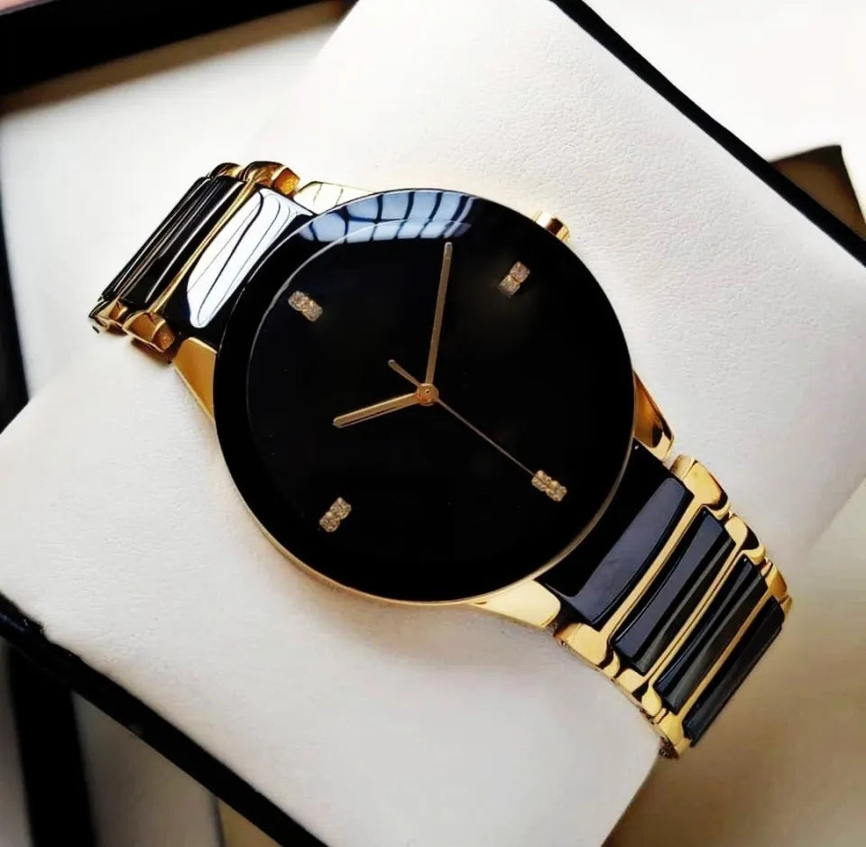 High Quality Men's Watches Stainless Steel Waterproof Watch for Man women