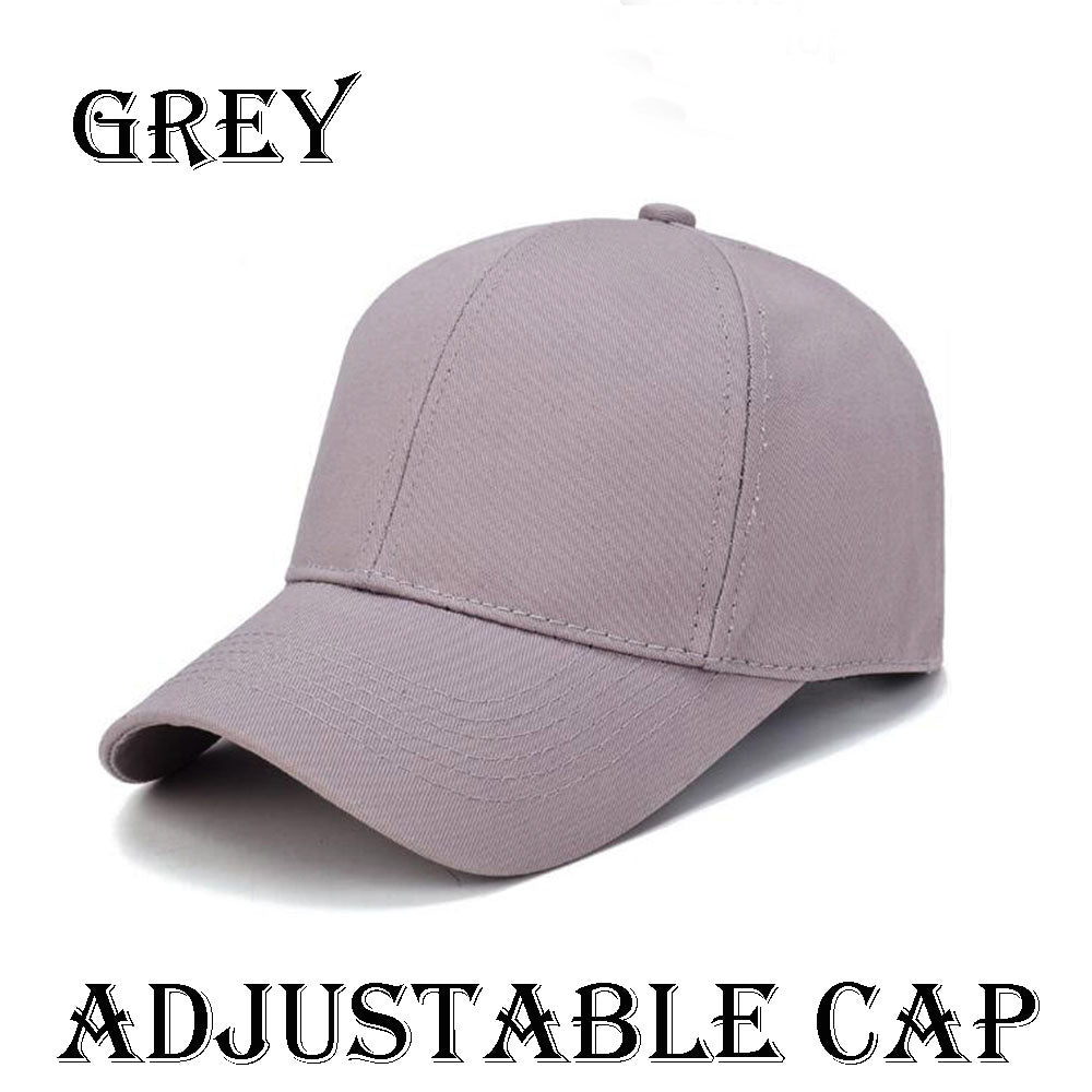Unisex Casual Hat Men Caps with Adjustable Strap and Buckle Sunlight Protection Sun Hats for Summer P Caps with Curved Visor on Front Visor P Cap for Boys, Sports Cap